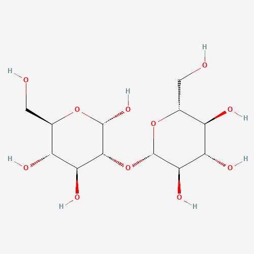 (2S,3R,4S,5S,6R)-6-(hydroxymethyl)-3-[(2S,3R,4S,5S,6R)-3,4,5-trihydroxy-6-(hydroxymethyl)oxan-2-yl]oxyoxane-2,4,5-triol (CAS: 20880-64-2) - Related Chemical Product