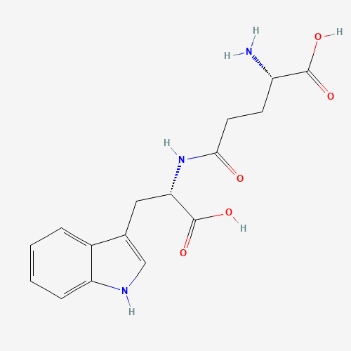 (2S)-2-amino-5-[[(1S)-1-carboxy-2-(1H-indol-3-yl)ethyl]amino]-5-oxopentanoic acid (CAS: 66471-20-3) - Related Chemical Product
