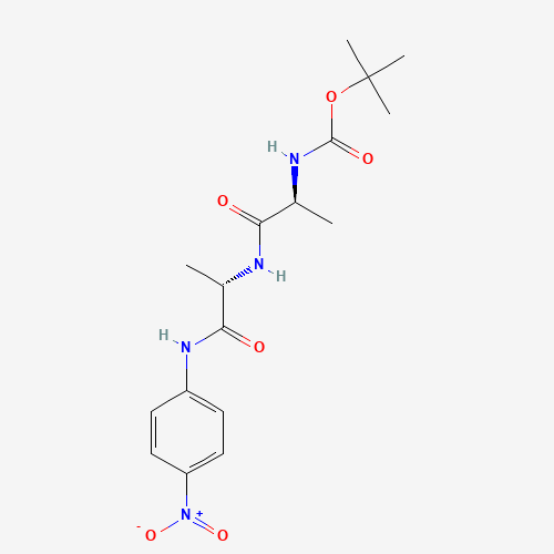 tert-butyl N-[(2S)-1-[[(2S)-1-(4-nitroanilino)-1-oxopropan-2-yl]amino]-1-oxopropan-2-yl]carbamate (CAS: 50439-35-5) - Related Chemical Product