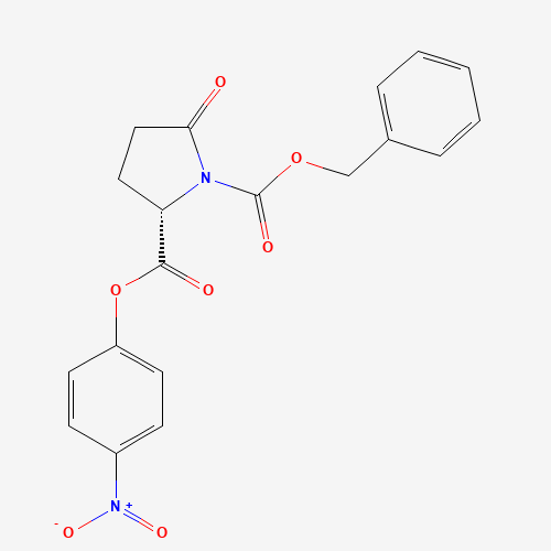 1-O-benzyl 2-O-(4-nitrophenyl) (2S)-5-oxopyrrolidine-1,2-dicarboxylate (CAS: 40356-52-3) - Related Chemical Product