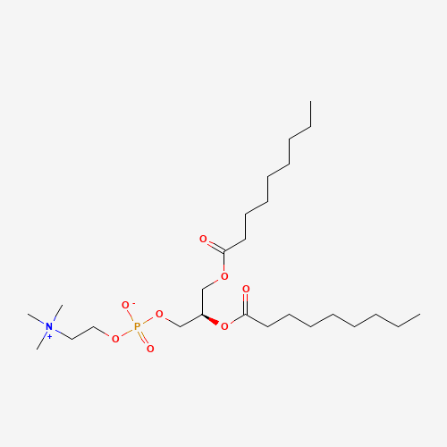 [(2R)-2,3-di(nonanoyloxy)propyl] 2-(trimethylazaniumyl)ethyl phosphate (CAS: 27869-45-0) - Related Chemical Product