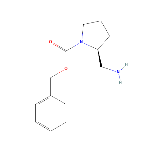 benzyl (2S)-2-(aminomethyl)pyrrolidine-1-carboxylate (CAS: 141774-68-7) - Related Chemical Product