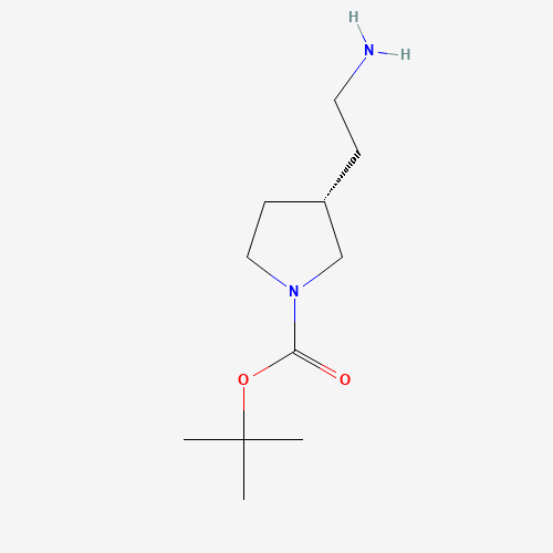 tert-butyl (3S)-3-(2-aminoethyl)pyrrolidine-1-carboxylate (CAS: 274692-08-9) - Related Chemical Product