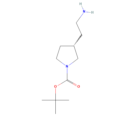 tert-butyl (3S)-3-(2-aminoethyl)pyrrolidine-1-carboxylate (CAS: 274692-08-9) - Related Chemical Product