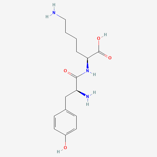 (2S)-6-amino-2-[[(2S)-2-amino-3-(4-hydroxyphenyl)propanoyl]amino]hexanoic acid (CAS: 54925-88-1) - Related Chemical Product