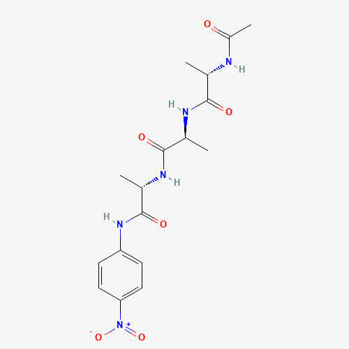 (2S)-2-acetamido-N-[(2S)-1-[[(2S)-1-(4-nitroanilino)-1-oxopropan-2-yl]amino]-1-oxopropan-2-yl]propanamide (CAS: 40817-33-2) - Related Chemical Product