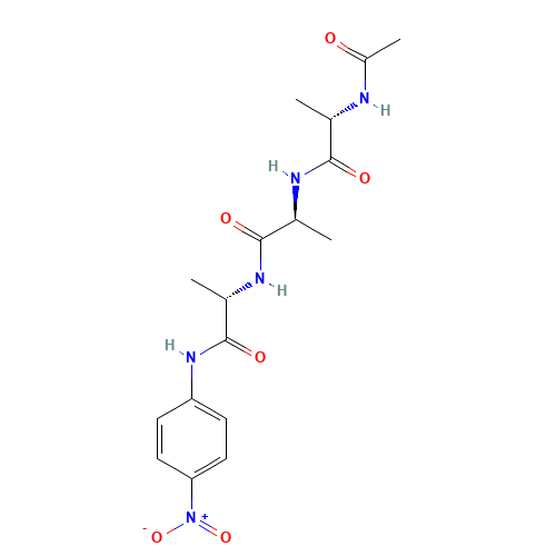 (2S)-2-acetamido-N-[(2S)-1-[[(2S)-1-(4-nitroanilino)-1-oxopropan-2-yl]amino]-1-oxopropan-2-yl]propanamide (CAS: 40817-33-2) - Related Chemical Product