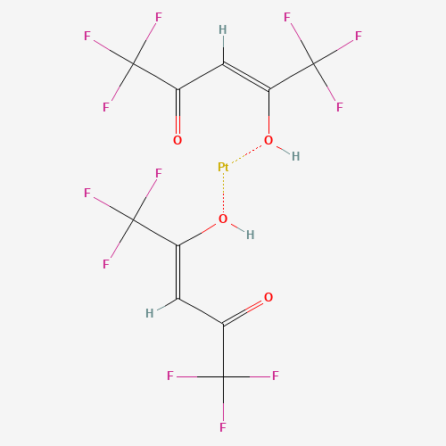 (Z)-1,1,1,5,5,5-hexafluoro-4-hydroxypent-3-en-2-one;platinum (CAS: 65353-51-7) - Related Chemical Product