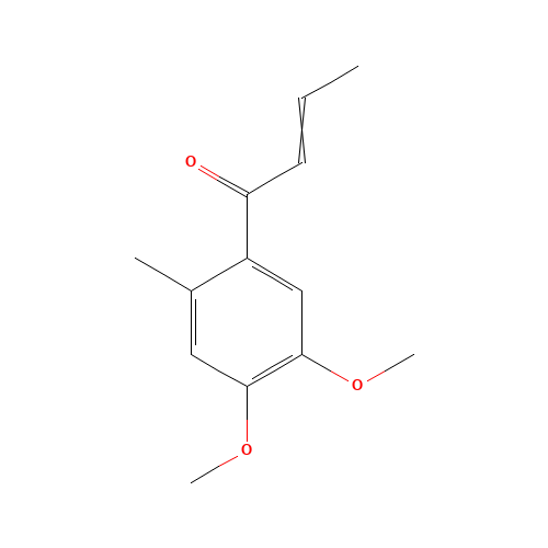 (E)-1-(4,5-dimethoxy-2-methylphenyl)but-2-en-1-one (CAS: 207233-94-1) - Related Chemical Product