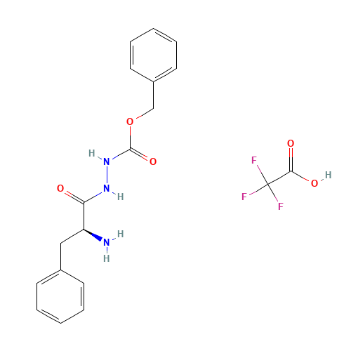 benzyl N-[[(2S)-2-amino-3-phenylpropanoyl]amino]carbamate;2,2,2-trifluoroacetic acid (CAS: 19046-94-7) - Related Chemical Product