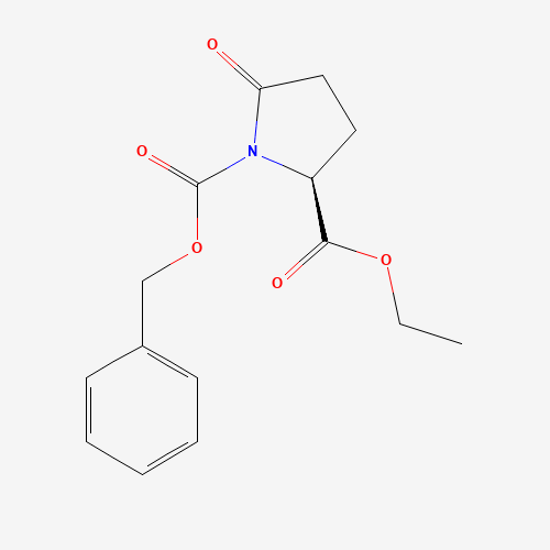 1-O-benzyl 2-O-ethyl (2S)-5-oxopyrrolidine-1,2-dicarboxylate (CAS: 270065-52-6) - Related Chemical Product