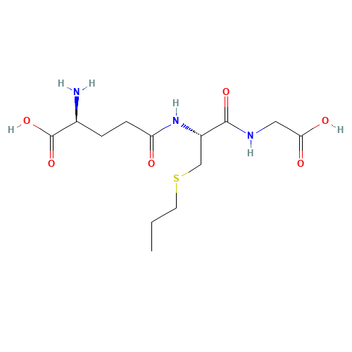 (2S)-2-amino-5-[[(2R)-1-(carboxymethylamino)-1-oxo-3-propylsulfanylpropan-2-yl]amino]-5-oxopentanoic acid (CAS: 24425-53-4) - Related Chemical Product