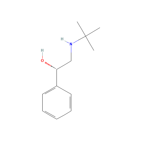 (1S)-2-(tert-butylamino)-1-phenylethanol (CAS: 14467-32-4) - Related Chemical Product
