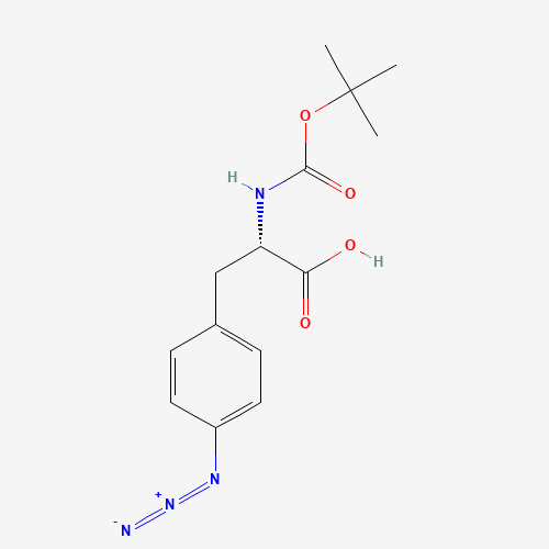 (2S)-3-(4-azidophenyl)-2-[(2-methylpropan-2-yl)oxycarbonylamino]propanoic acid (CAS: 33173-55-6) - Related Chemical Product