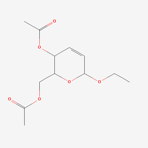 [(2R,3S,6S)-3-acetyloxy-6-ethoxy-3,6-dihydro-2H-pyran-2-yl]methyl acetate (CAS: 3323-72-6) - Related Chemical Product