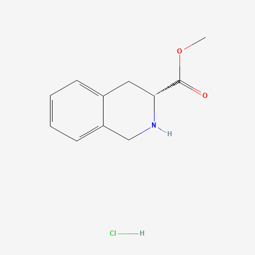 methyl (3R)-1,2,3,4-tetrahydroisoquinoline-3-carboxylate;hydrochloride (CAS: 146074-43-3) - Related Chemical Product