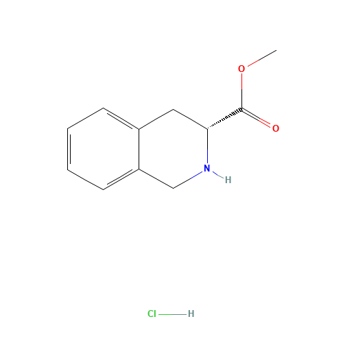 methyl (3R)-1,2,3,4-tetrahydroisoquinoline-3-carboxylate;hydrochloride (CAS: 146074-43-3) - Related Chemical Product