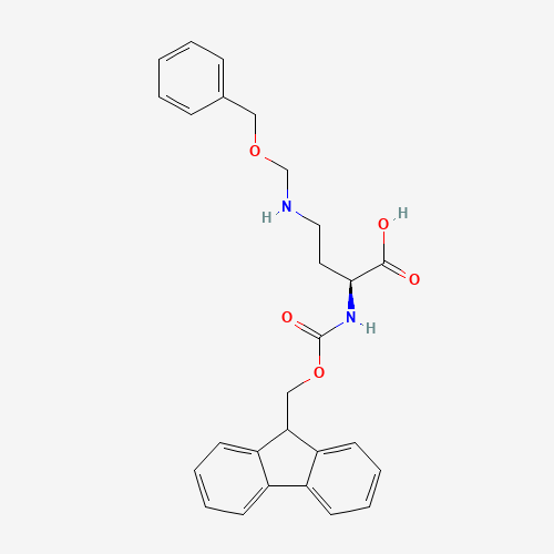 (2S)-2-(9H-fluoren-9-ylmethoxycarbonylamino)-4-(phenylmethoxymethylamino)butanoic acid (CAS: 252049-08-4) - Related Chemical Product