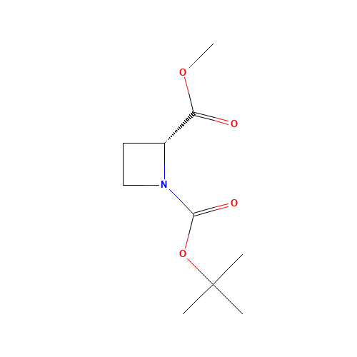 1-O-tert-butyl 2-O-methyl (2R)-azetidine-1,2-dicarboxylate (CAS: 1260593-39-2) - Related Chemical Product