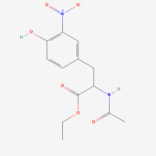ethyl (2S)-2-acetamido-3-(4-hydroxy-3-nitrophenyl)propanoate (CAS: 40642-95-3) - Related Chemical Product