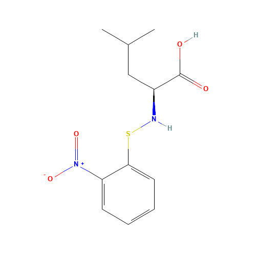 (2S)-4-methyl-2-[(2-nitrophenyl)sulfanylamino]pentanoic acid (CAS: 7685-67-8) - Related Chemical Product
