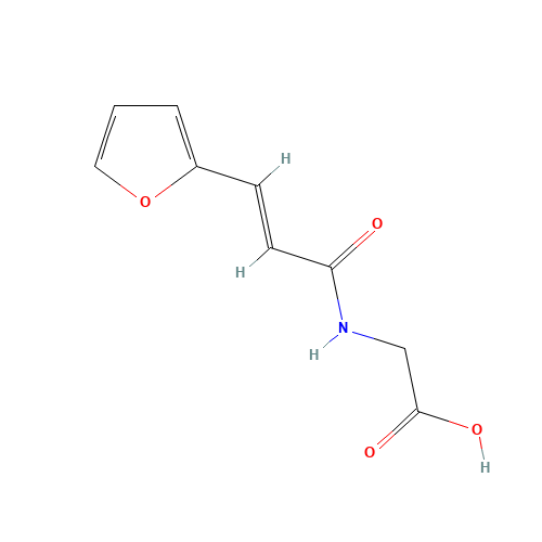 2-[[(E)-3-(furan-2-yl)prop-2-enoyl]amino]acetic acid (CAS: 124882-74-2) - Related Chemical Product