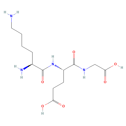 (4S)-5-(carboxymethylamino)-4-[[(2S)-2,6-diaminohexanoyl]amino]-5-oxopentanoic acid (CAS: 57866-06-5) - Related Chemical Product