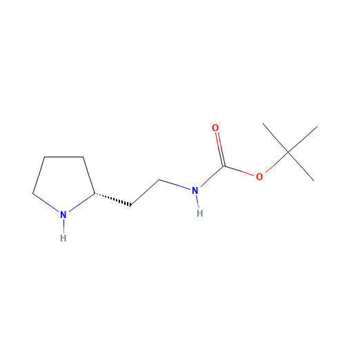 tert-butyl N-[2-[(2R)-pyrrolidin-2-yl]ethyl]carbamate (CAS: 720000-05-5) - Related Chemical Product