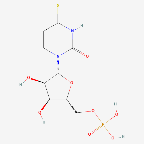 disodium;[(2R,3S,4R,5R)-3,4-dihydroxy-5-(2-oxo-4-sulfanylidenepyrimidin-1-yl)oxolan-2-yl]methyl phosphate (CAS: 4145-46-4) - Related Chemical Product