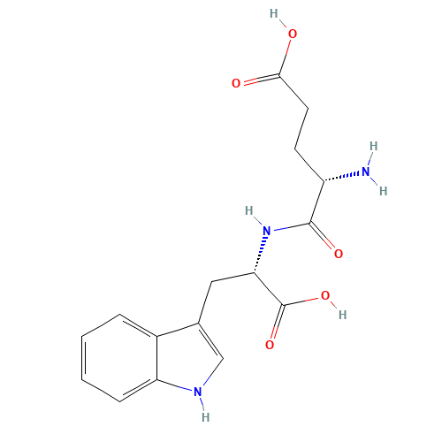 (4S)-4-amino-5-[[(1S)-1-carboxy-2-(1H-indol-3-yl)ethyl]amino]-5-oxopentanoic acid (CAS: 38101-59-6) - Related Chemical Product