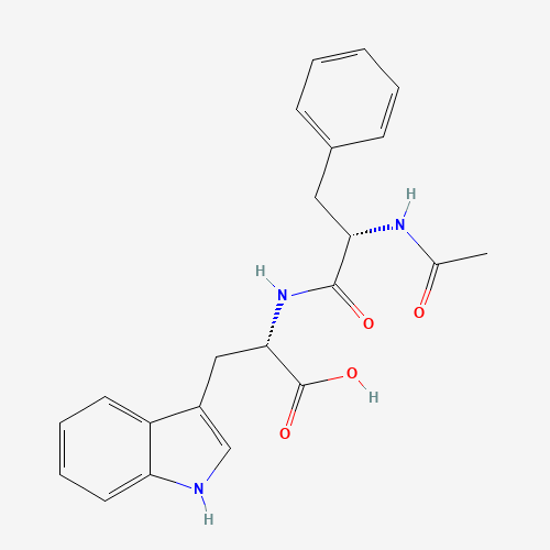 (2S)-2-[[(2S)-2-acetamido-3-phenylpropanoyl]amino]-3-(1H-indol-3-yl)propanoic acid (CAS: 19240-41-6) - Related Chemical Product