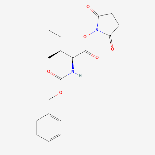 (2,5-dioxopyrrolidin-1-yl) (2S,3S)-3-methyl-2-(phenylmethoxycarbonylamino)pentanoate (CAS: 3391-99-9) - Related Chemical Product