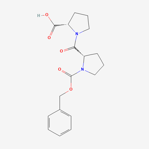 (2S)-1-[(2S)-1-phenylmethoxycarbonylpyrrolidine-2-carbonyl]pyrrolidine-2-carboxylic acid (CAS: 7360-23-8) - Related Chemical Product