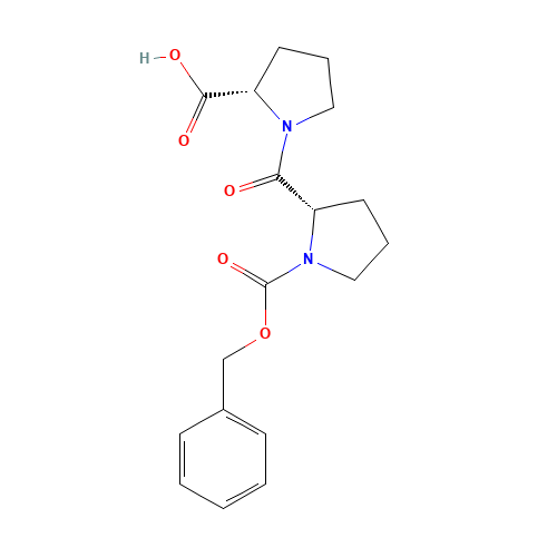 (2S)-1-[(2S)-1-phenylmethoxycarbonylpyrrolidine-2-carbonyl]pyrrolidine-2-carboxylic acid (CAS: 7360-23-8) - Related Chemical Product