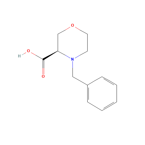 (3R)-4-benzylmorpholine-3-carboxylic acid (CAS: 929047-50-7) - Related Chemical Product
