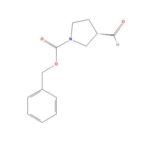 benzyl (3S)-3-formylpyrrolidine-1-carboxylate (CAS: 1212307-91-9) - Related Chemical Product