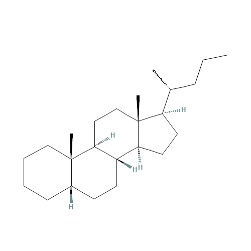 (5S,8R,9S,10S,13R,14S,17R)-10,13-dimethyl-17-[(2R)-pentan-2-yl]-2,3,4,5,6,7,8,9,11,12,14,15,16,17-tetradecahydro-1H-cyclopenta[a]phenanthrene (CAS: 80373-86-0) - Related Chemical Product