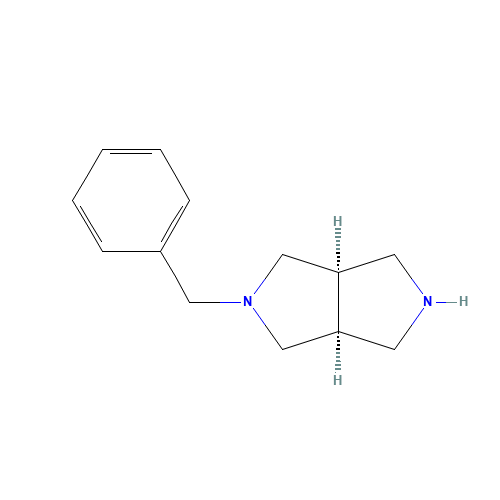(3aR,6aS)-5-benzyl-2,3,3a,4,6,6a-hexahydro-1H-pyrrolo[3,4-c]pyrrole (CAS: 172139-04-7) - Related Chemical Product
