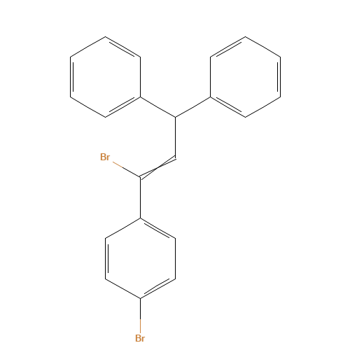 1-bromo-4-[(E)-1-bromo-3,3-diphenylprop-1-enyl]benzene (CAS: 1215280-98-0) - Related Chemical Product