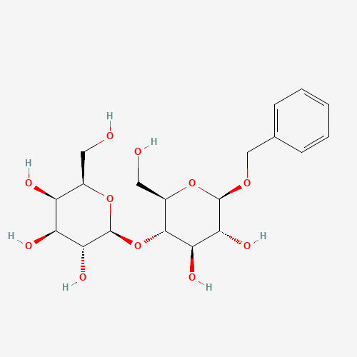 (2S,3R,4S,5R,6R)-2-[(2R,3S,4R,5R,6R)-4,5-dihydroxy-2-(hydroxymethyl)-6-phenylmethoxyoxan-3-yl]oxy-6-(hydroxymethyl)oxane-3,4,5-triol (CAS: 18404-73-4) - Related Chemical Product