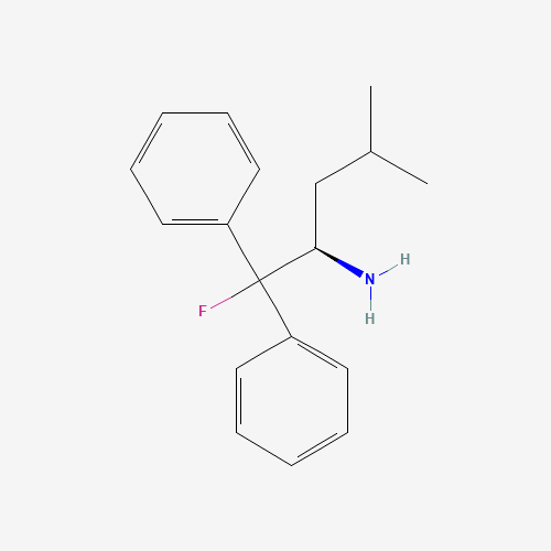 (2R)-1-fluoro-4-methyl-1,1-diphenylpentan-2-amine (CAS: 352535-74-1) - Related Chemical Product
