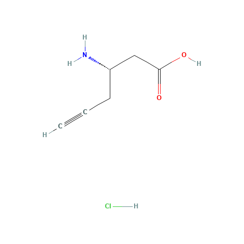 (3S)-3-aminohex-5-ynoic acid;hydrochloride (CAS: 270596-46-8) - Related Chemical Product