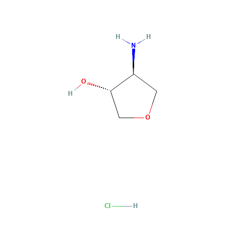 (3R,4S)-4-aminooxolan-3-ol;hydrochloride (CAS: 215940-96-8) - Related Chemical Product