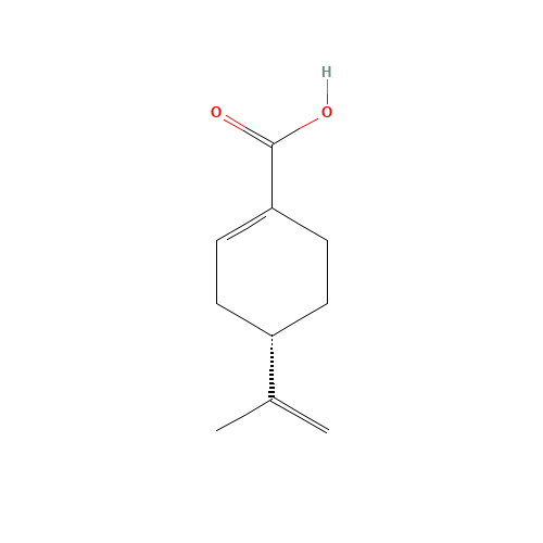 (4S)-4-prop-1-en-2-ylcyclohexene-1-carboxylic acid (CAS: 23635-14-5) - Related Chemical Product