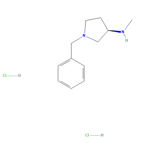(3R)-1-benzyl-N-methylpyrrolidin-3-amine;dihydrochloride (CAS: 1004760-94-4) - Related Chemical Product