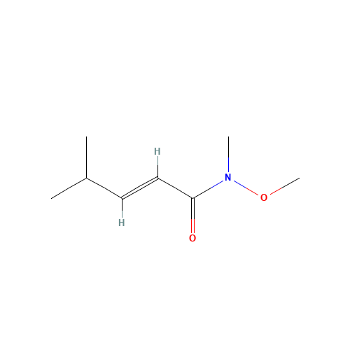 (E)-N-methoxy-N,4-dimethylpent-2-enamide (CAS: 170969-86-5) - Related Chemical Product