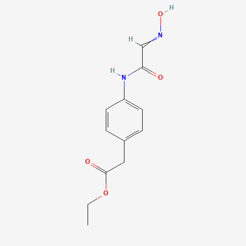 ethyl 2-[4-[[(2E)-2-hydroxyiminoacetyl]amino]phenyl]acetate (CAS: 1309089-04-0) - Related Chemical Product