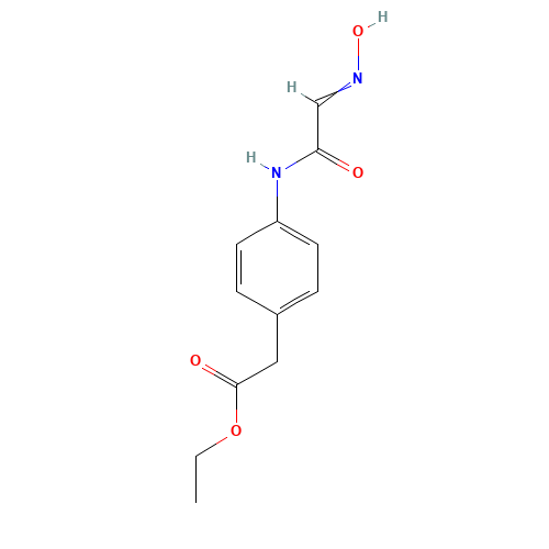 ethyl 2-[4-[[(2E)-2-hydroxyiminoacetyl]amino]phenyl]acetate (CAS: 1309089-04-0) - Related Chemical Product