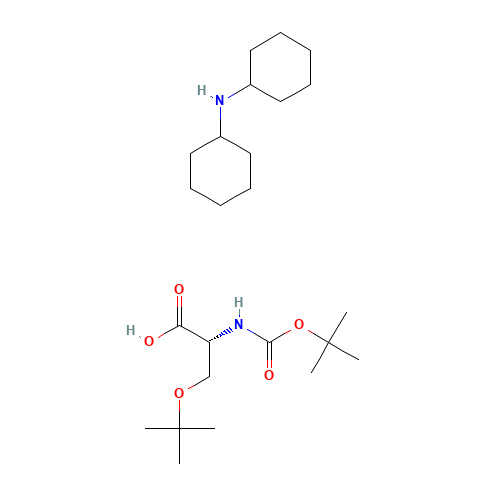 N-cyclohexylcyclohexanamine;(2R)-3-[(2-methylpropan-2-yl)oxy]-2-[(2-methylpropan-2-yl)oxycarbonylamino]propanoic acid (CAS: 248921-67-7) - Related Chemical Product