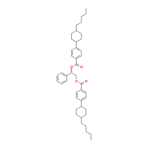 [(2S)-2-[4-(4-pentylcyclohexyl)benzoyl]oxy-2-phenylethyl] 4-(4-pentylcyclohexyl)benzoate (CAS: 165660-09-3) - Related Chemical Product
